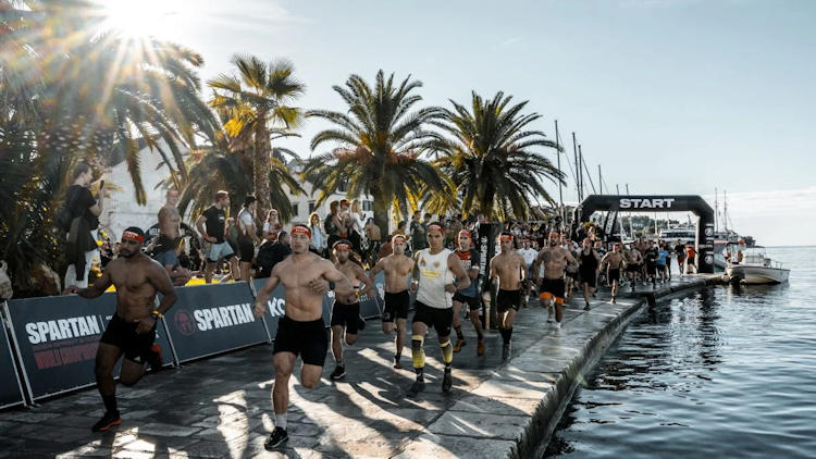 Hvar running race